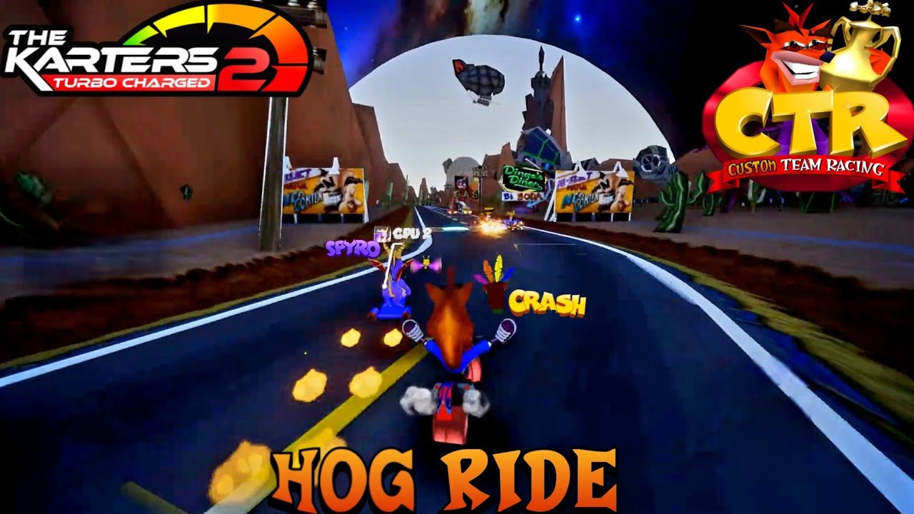 The Karters 2: Turbo Charged: Crash Bandicoot: Hog Wild Mod