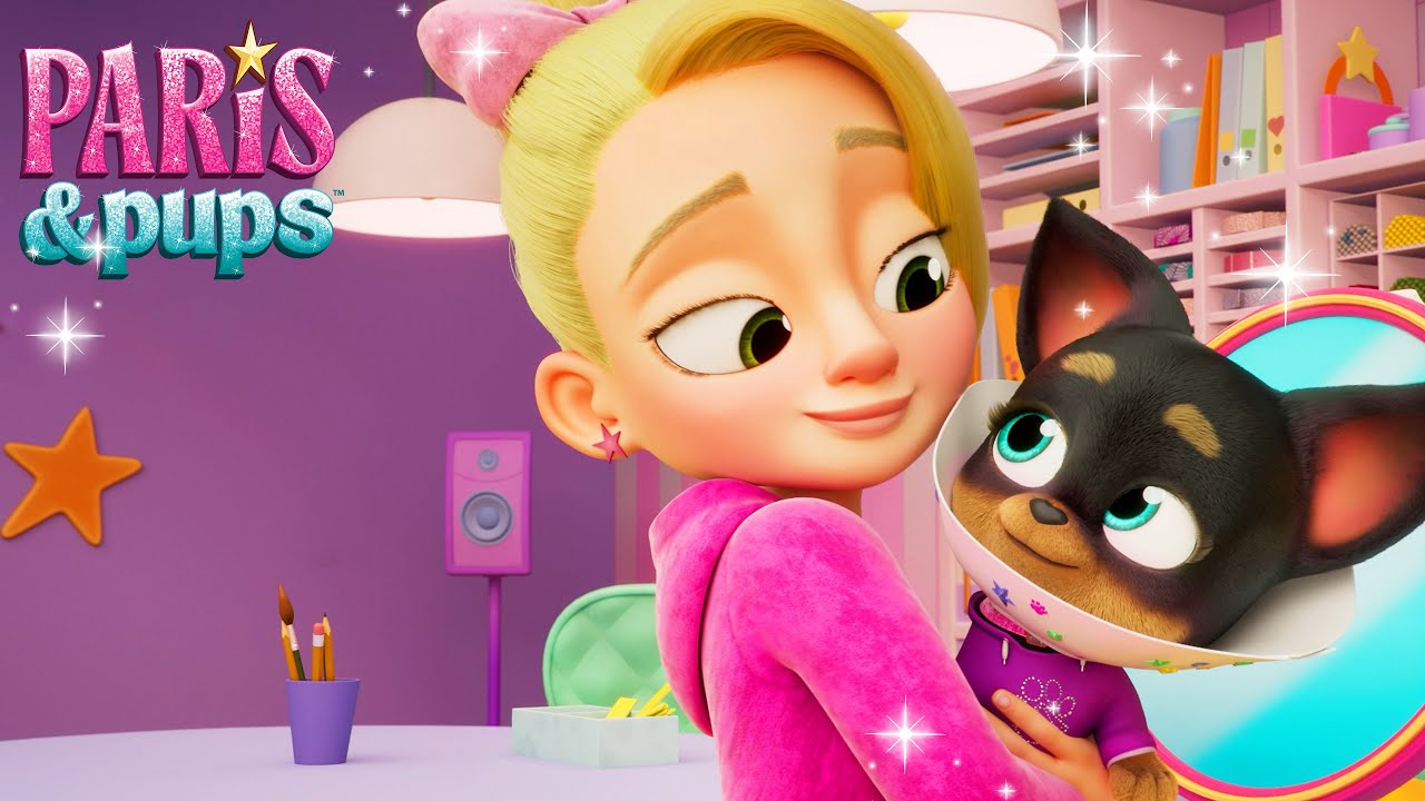 Diamond is Embarrassed! 💎 Confidence with Music and Style 🎶✨ Cartoons for Kids | Paris & Pups