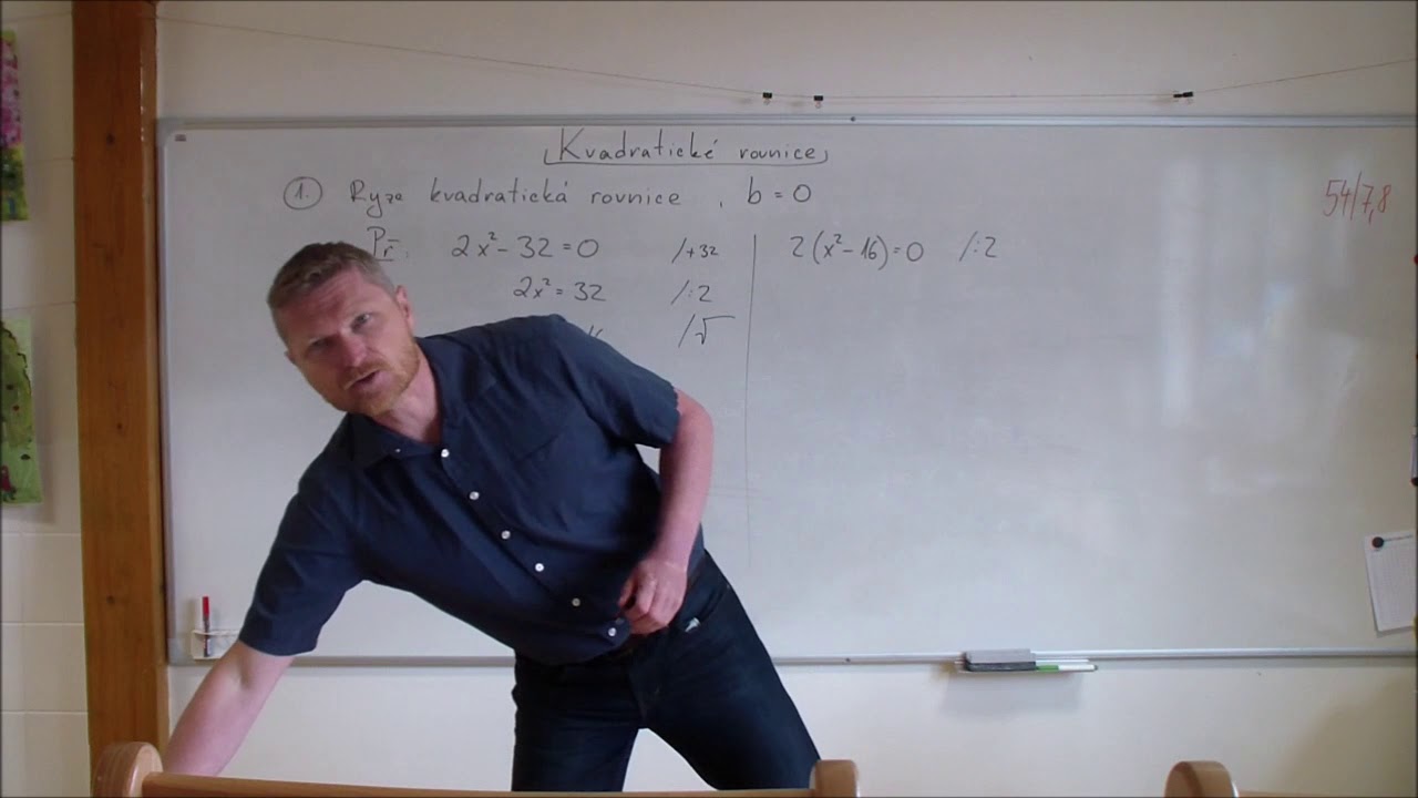 Ryze kvadratické rovnice