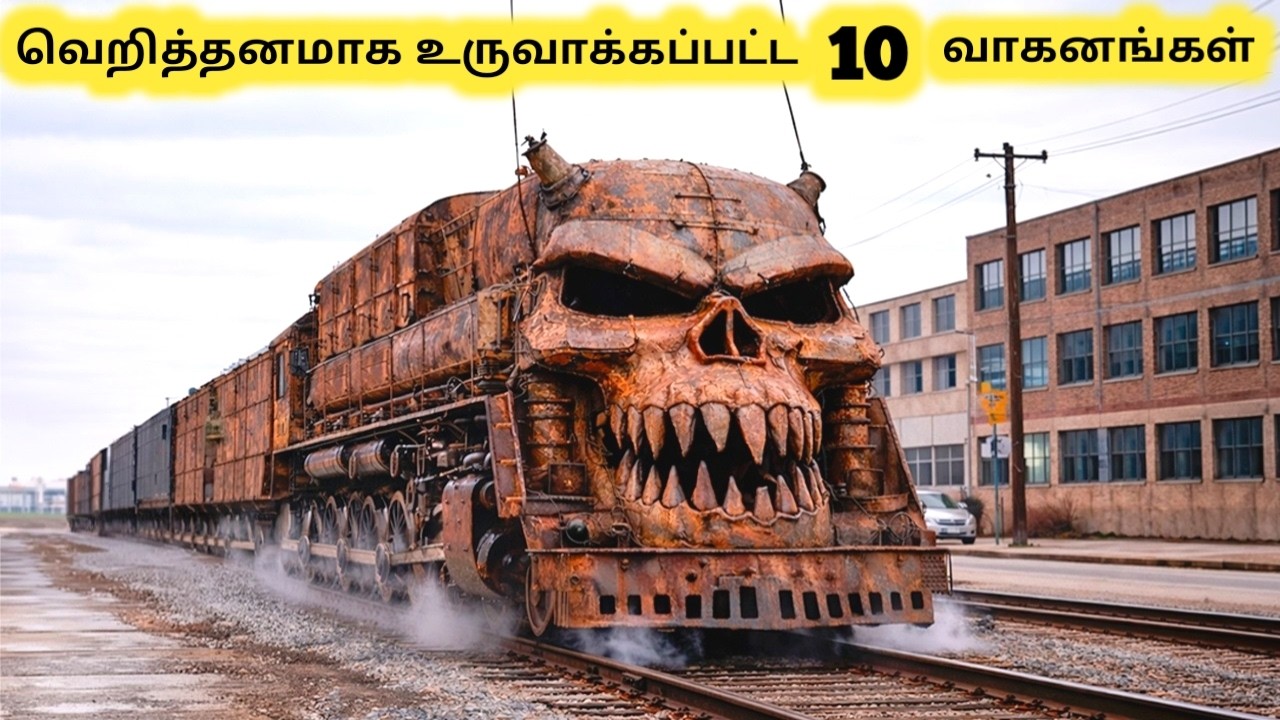 வெறித்தனமான வாகனங்கள் || Top Ten Craziest Vehicles You Won&rsquo;t Believe Exist || Tamil Galatta News