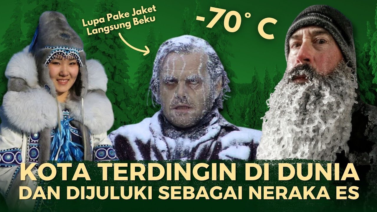 YAKUTIA : KOTA PALING DINGIN DI DUNIA 🥶 DIJULUKI SEBAGAI NERAKA ES 💀