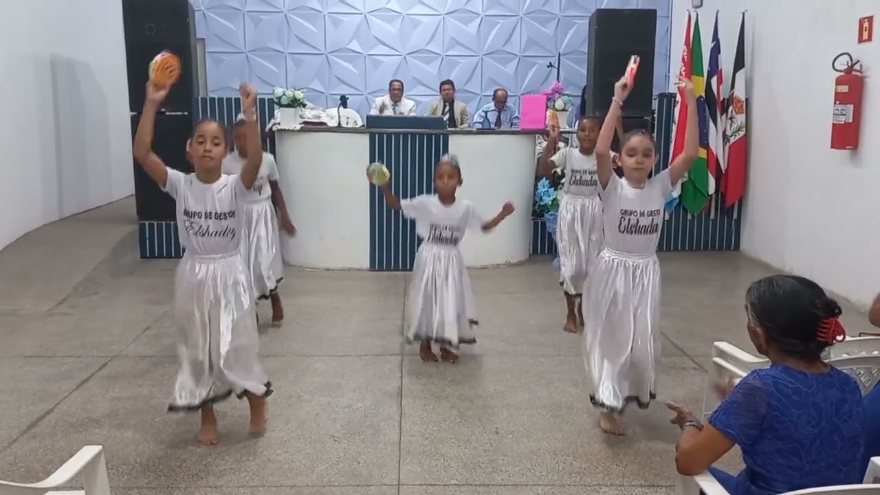 coreografia das crianças
