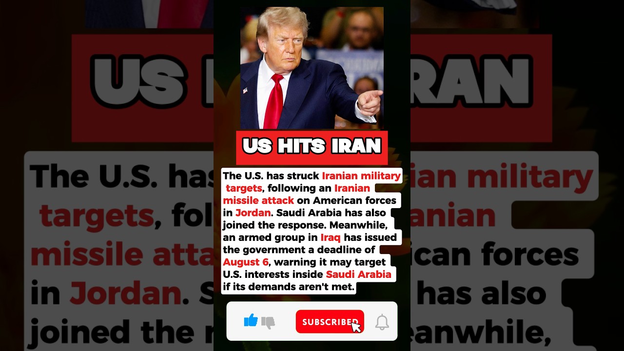 US Hits Iran Hard &mdash; But Watch This Ticking Clock #shorts