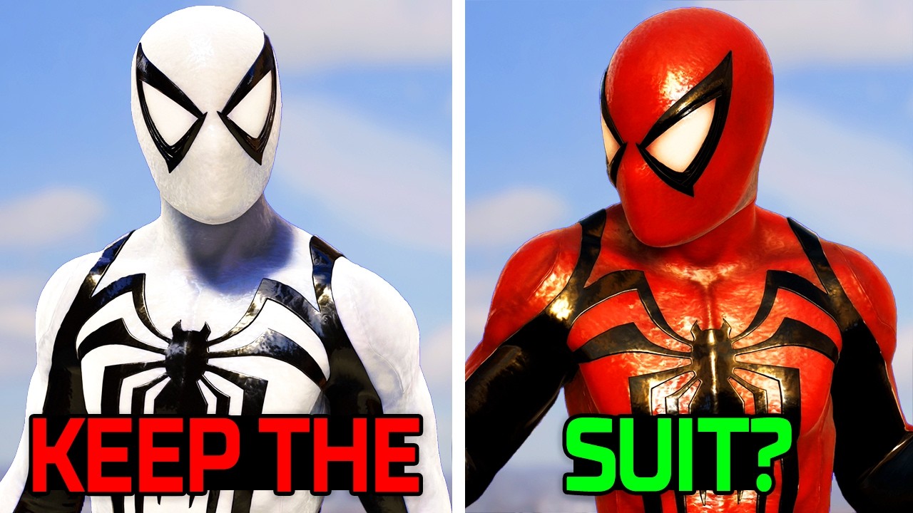 So... Will Spider-Man KEEP The Anti-Venom Suit in Marvel's Spider-Man 3?