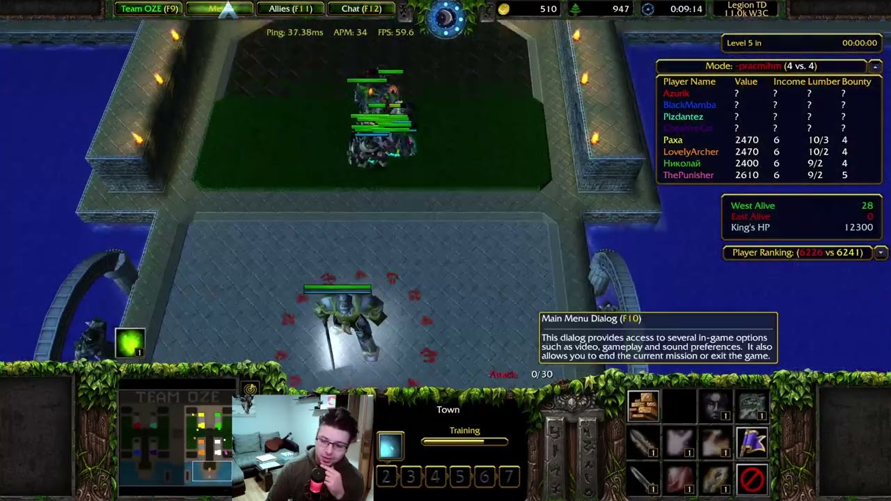 W3Champion Legion TD 4vs4 - Great Teamplay payed out!