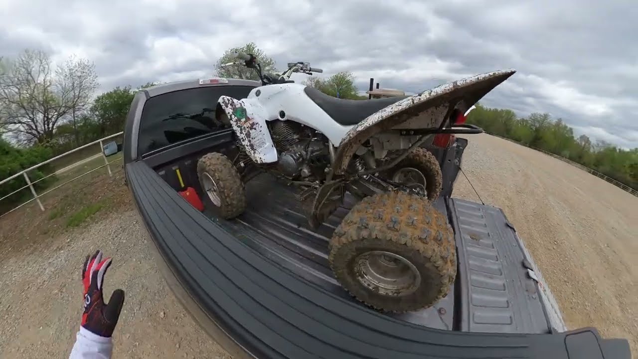 RAPTOR 350 // BIG GUN FULL EXHAUST RAW SOUND TRAIL RIDING