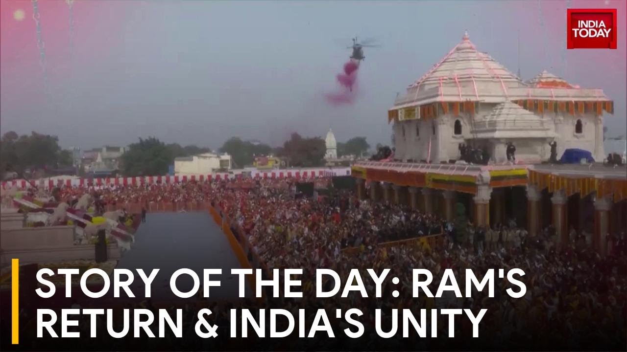 Historic Ram Temple Consecration: Modi Calls for Unitary India | Ram Mandir Inauguration