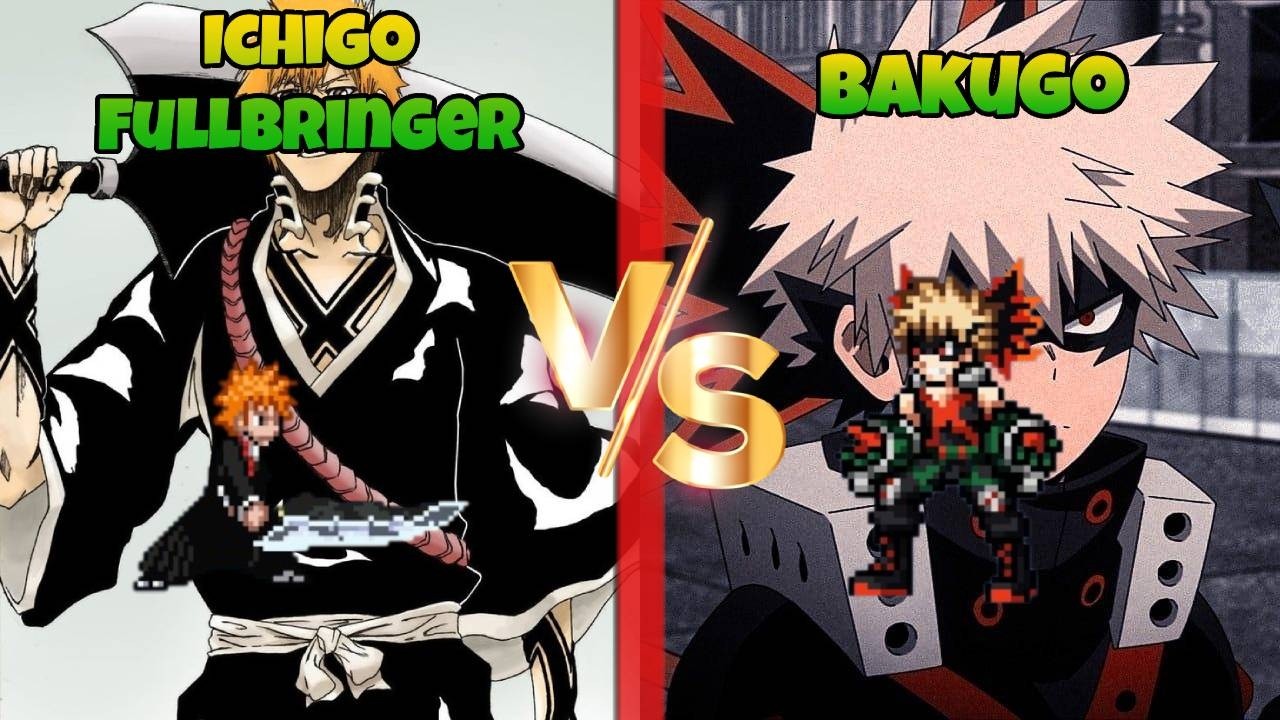 Jump Force MUGEN Ichigo Fullbringer vs Bakugo