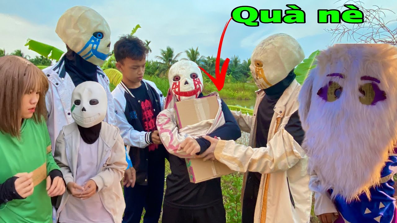 Anh Bốn Sans Tặng Quà Cho 606 Để Xin Lỗi , Chara Không Chấp Nhận