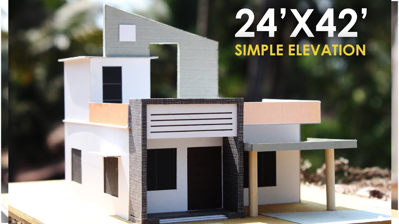 24X42 | SMALL RESIDENTIAL BUILDING | 1BHK | North facing