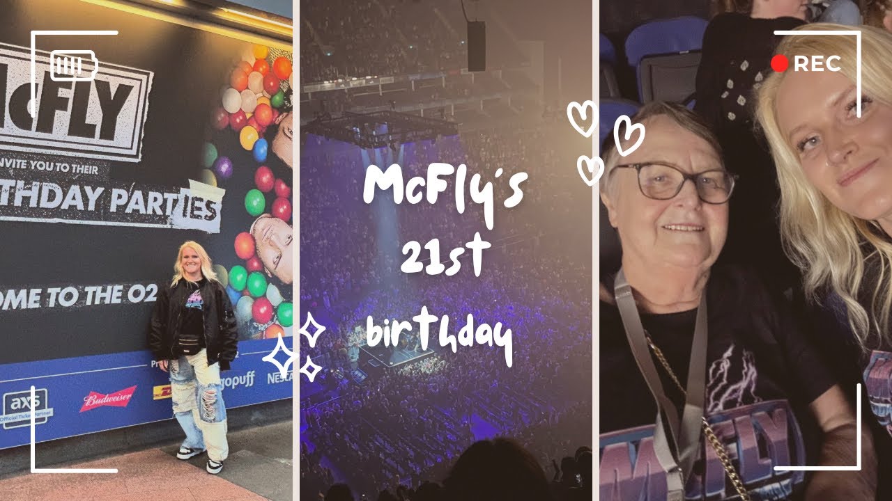 McFly 21st Birthday gig - London Vlog