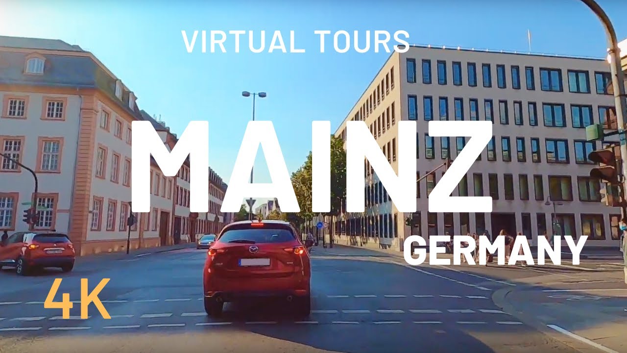 MAINZ driving tour 🇩🇪 Germany HD Video Tour Travel Vlog