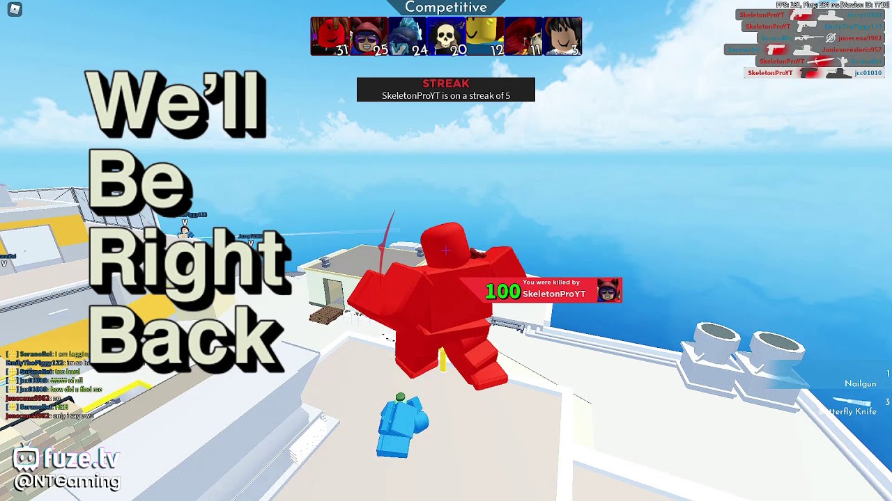If I see SkeletonProYT, this video ENDS!