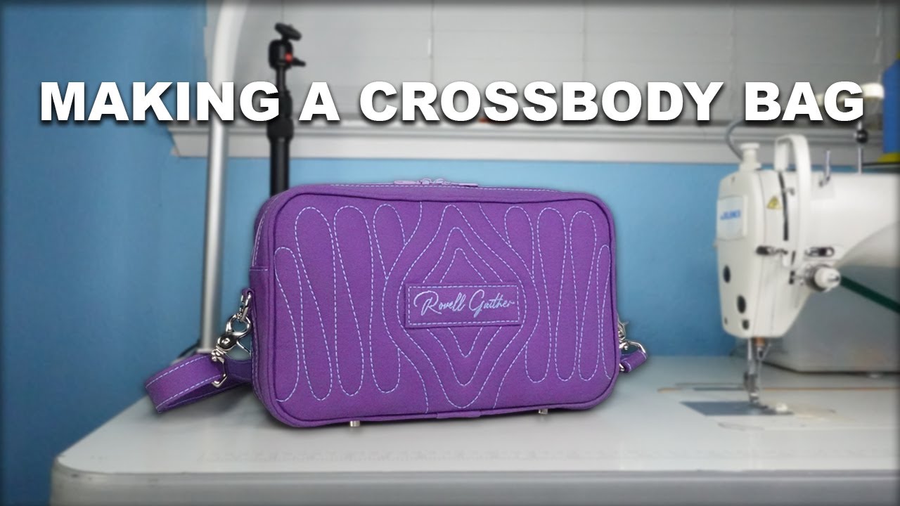 Making A Crossbody Bag! How To Make A Crossbody bag!