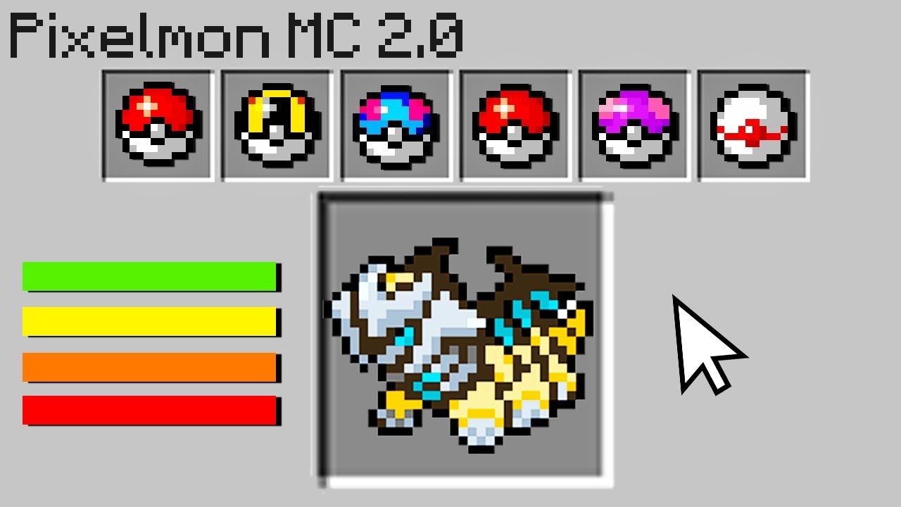 Minecraft Pixelmon but I tried to catch rare new pokemon...