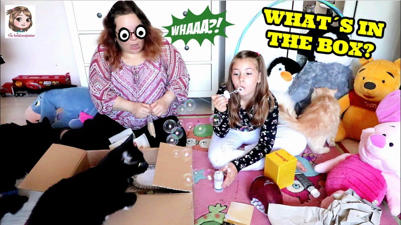 WHAT`S IN THE BOX? 😺 Noch eine tierische Überraschungsbox für unsere Kater 😻 Unboxing Katzen-Edition