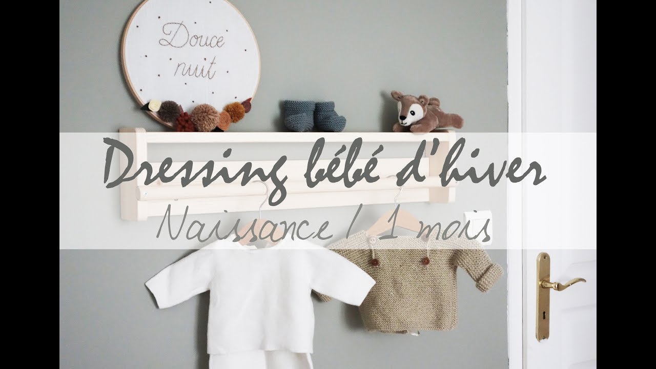 Dressing bébé d'hiver : Naissance / 1 mois