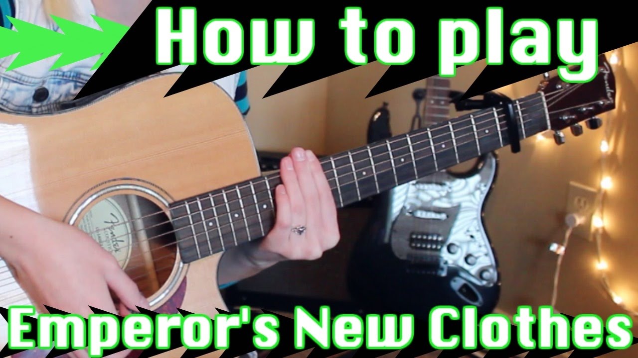 Emperor's New Clothes - Panic! at the Disco | EASY GUITAR TUTORIAL