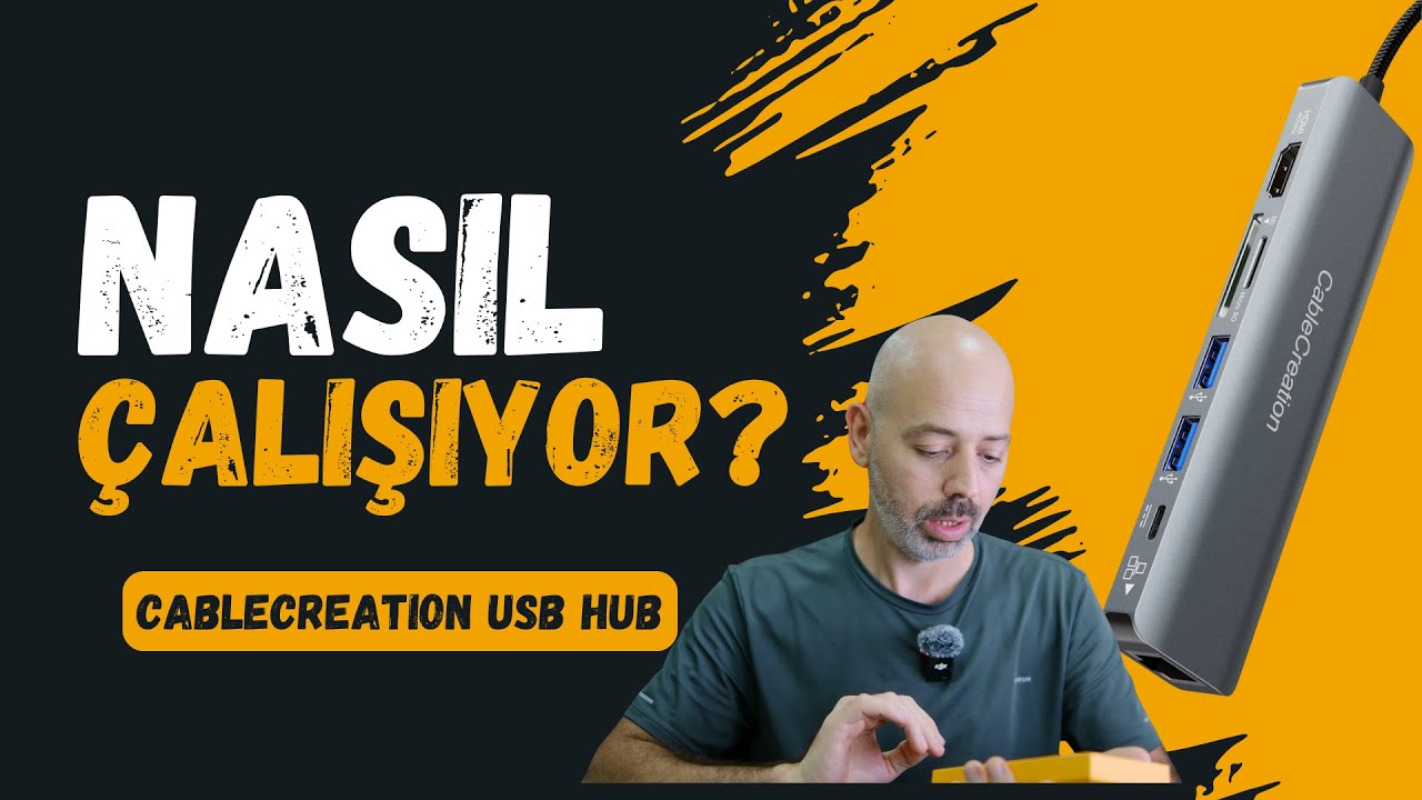 CableCreation 7-in-1 Usb C Hub CD0786 İnceliyoruz