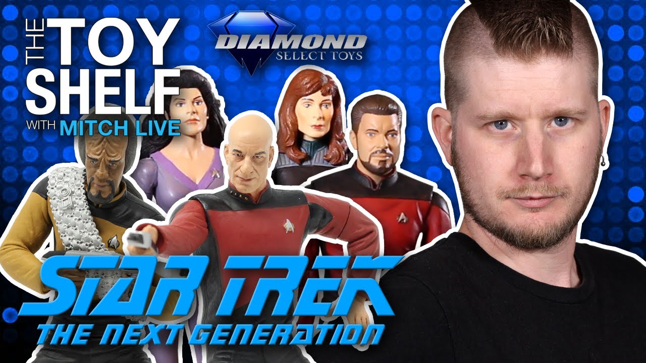 Star Trek TNG Action Figures Review 🪐 Art Asylum / Diamond Select Toys