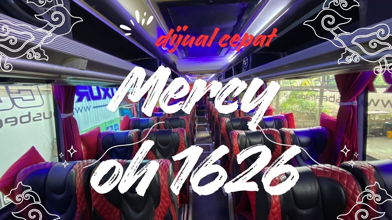 Dijual Big Bus Mercedes Benz OH 1626  Cocok untuk Usaha Pariwisata!