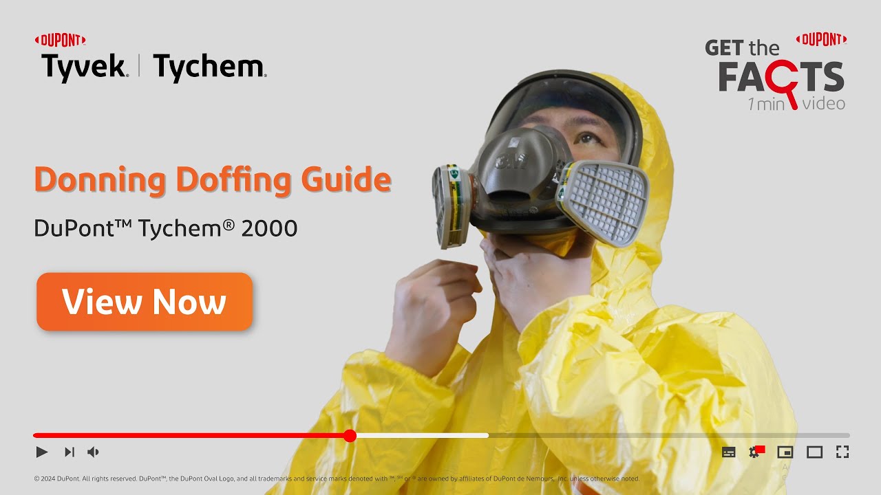 #GetTheFacts - Complete Guide to Donning and Doffing the DuPont&trade; Tychem&reg; 2000 Suit