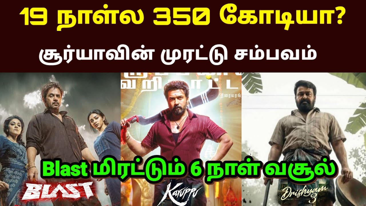 Karuppu Movie 19th Day Collection | Suriya| RJ Balaji 