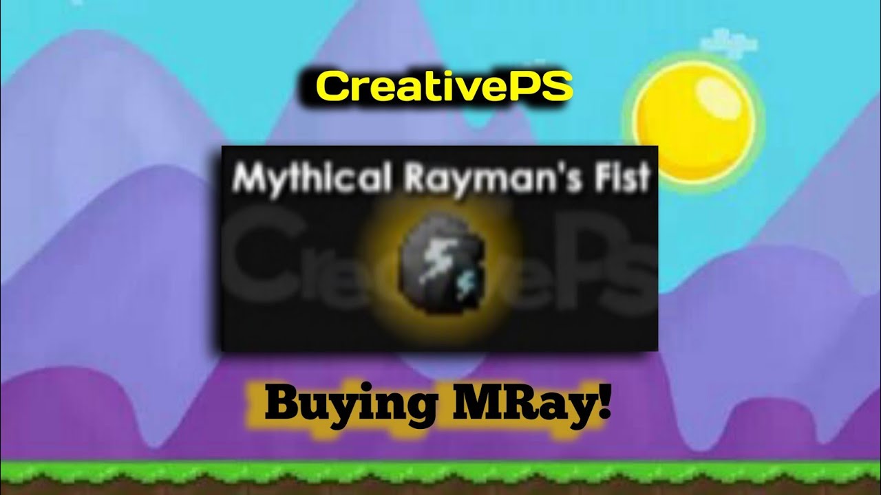 Buying MRay in Growtopia Creative PS!! | Growtopia CreativePS |