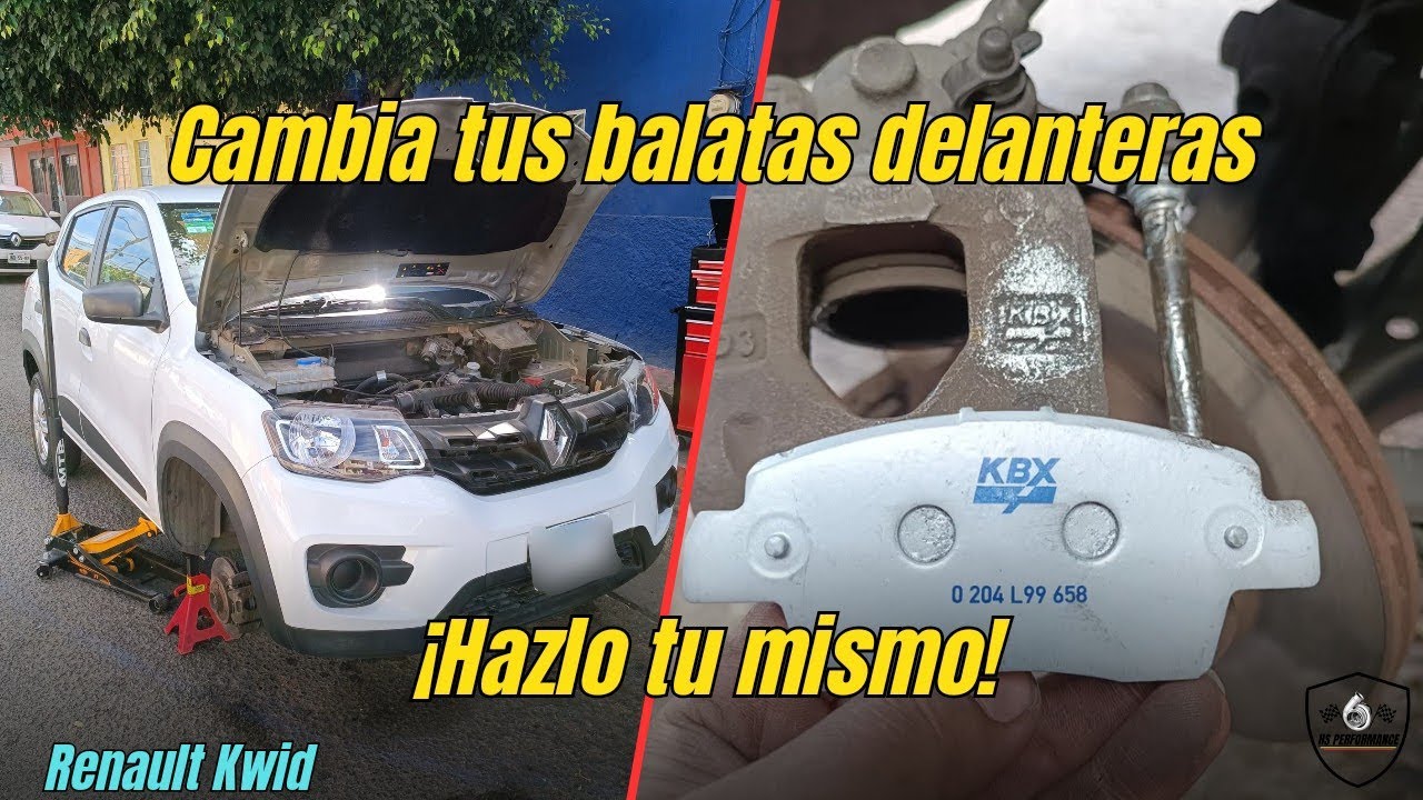Como cambiar las balatas delanteras del Renault Kwid | HS PERFORMANCE