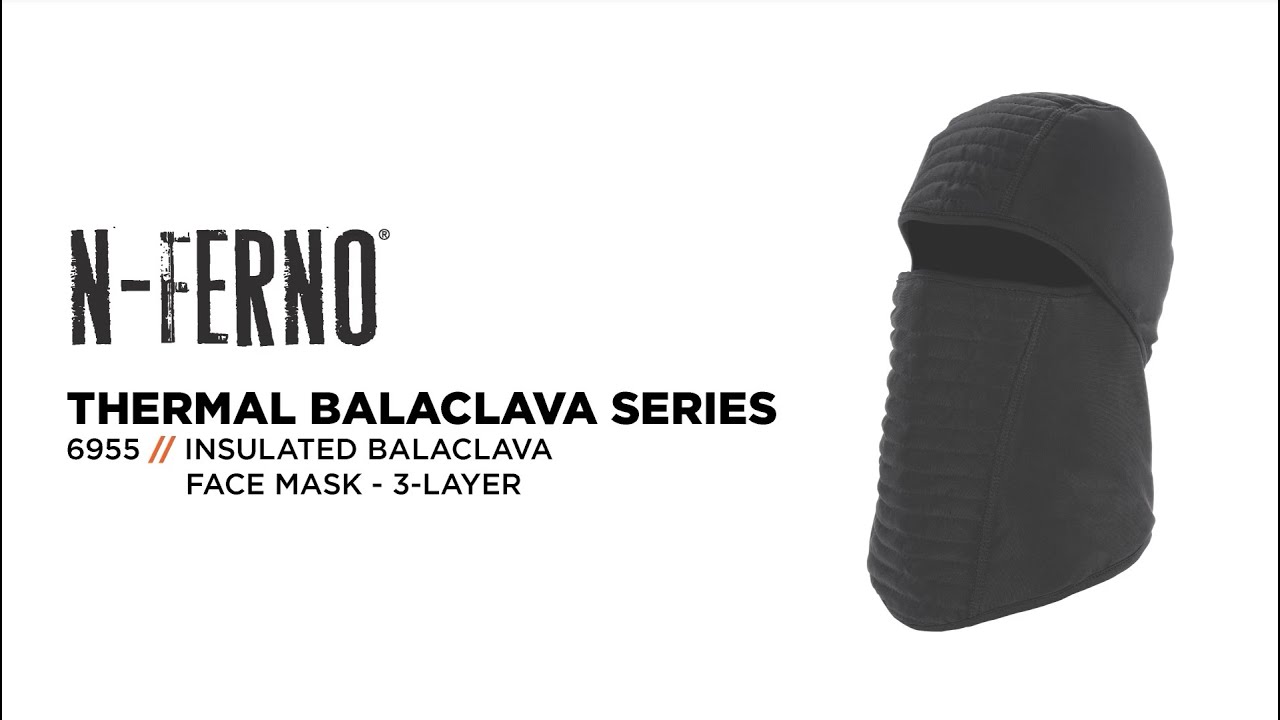 The N-Ferno&reg; 6955 Balaclava is Made with 3 Layers for Max Protection and Warmth in Extreme Cold