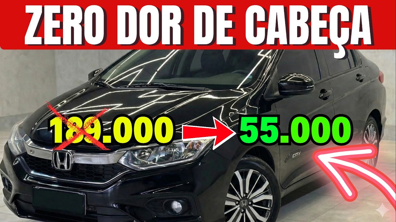 🚗💰 5 CARROS USADOS QUE VALEM MAIS QUE ZERO KM! (RODAM PRA SEMPRE)