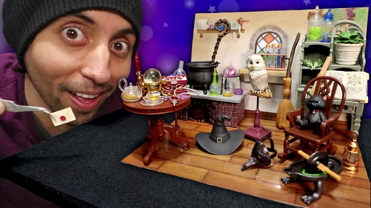 Decore la Casa de una BRUJA pero en MINIATURA!!!