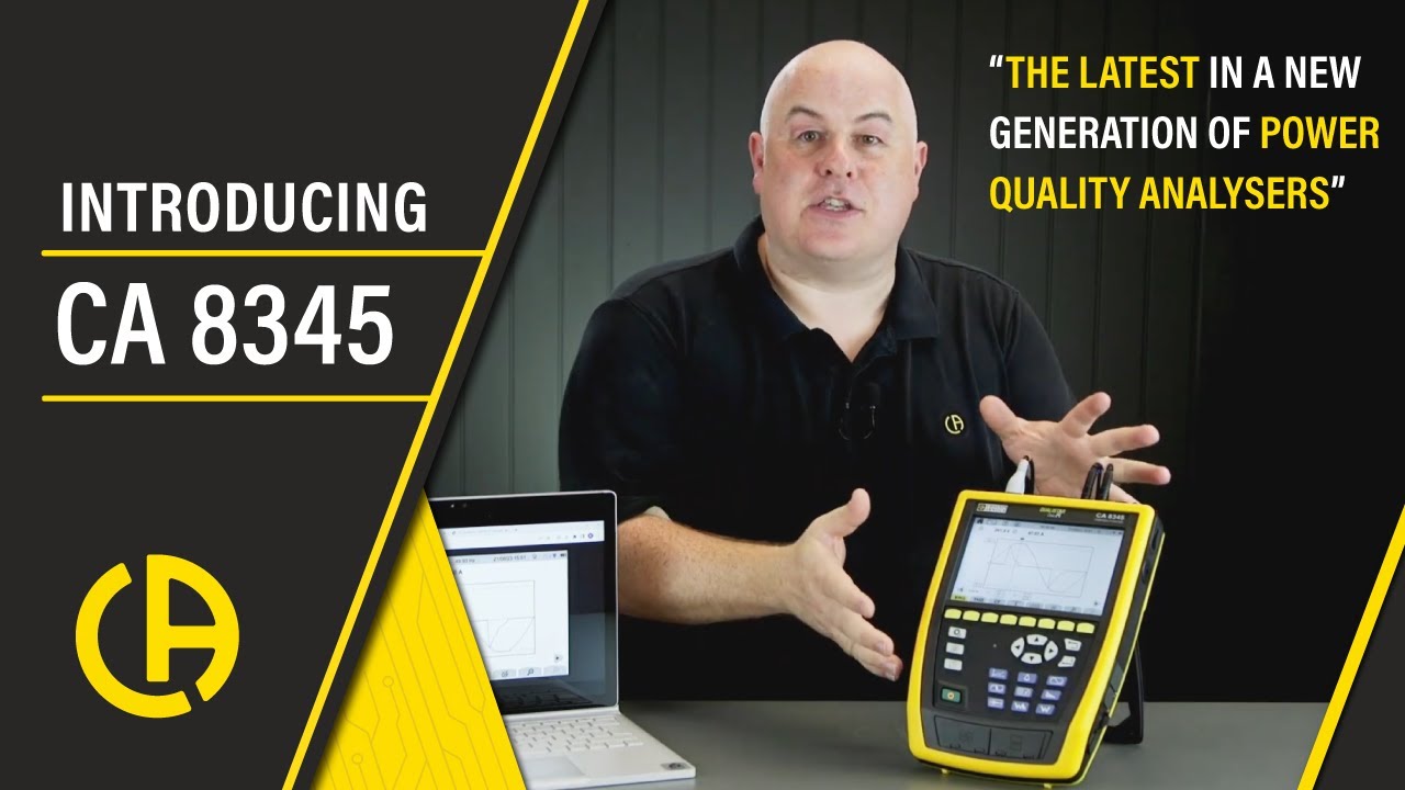 Power Up with the Chauvin Arnoux CA8345 #powerquality