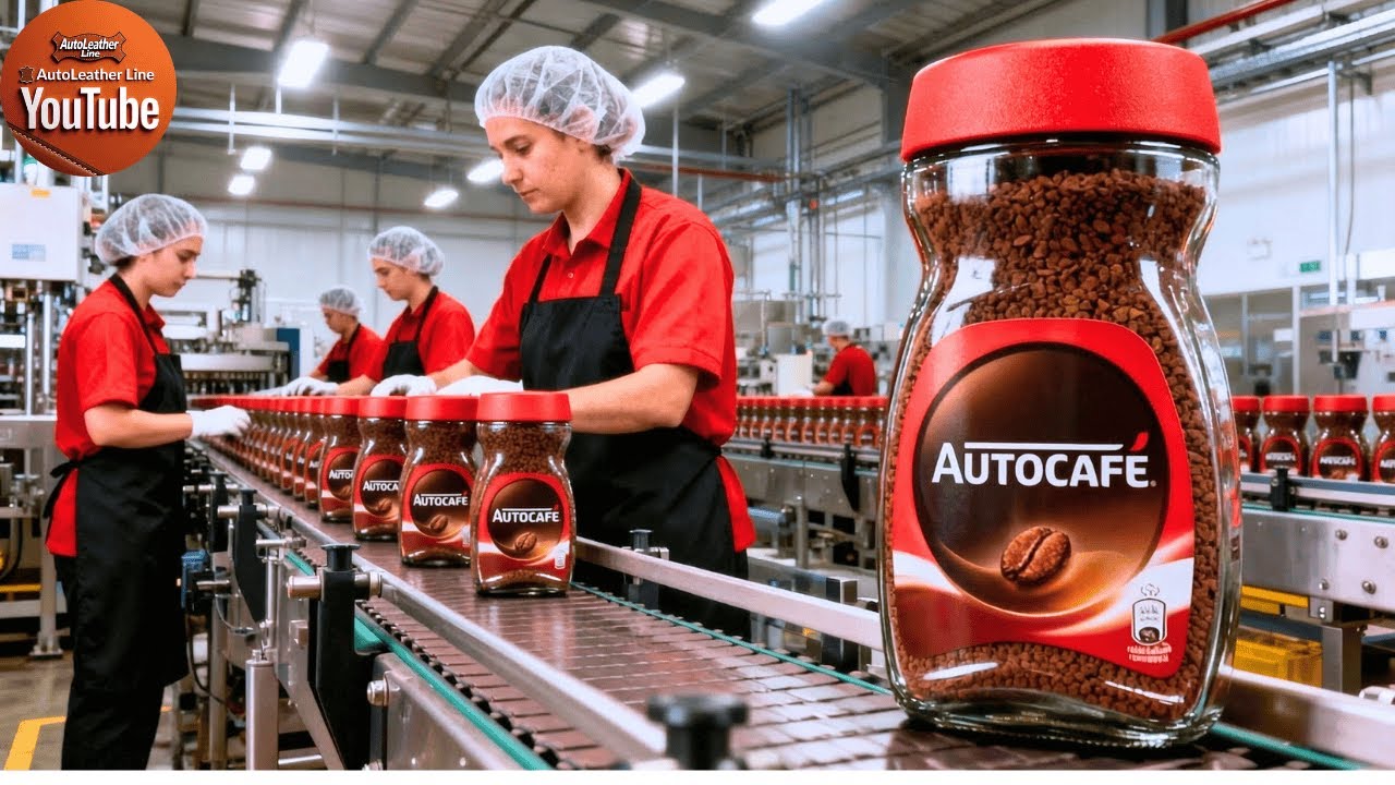 Inside the Coffee Factory: From Harvested Beans to Fresh Roasted Coffee (Full Process)