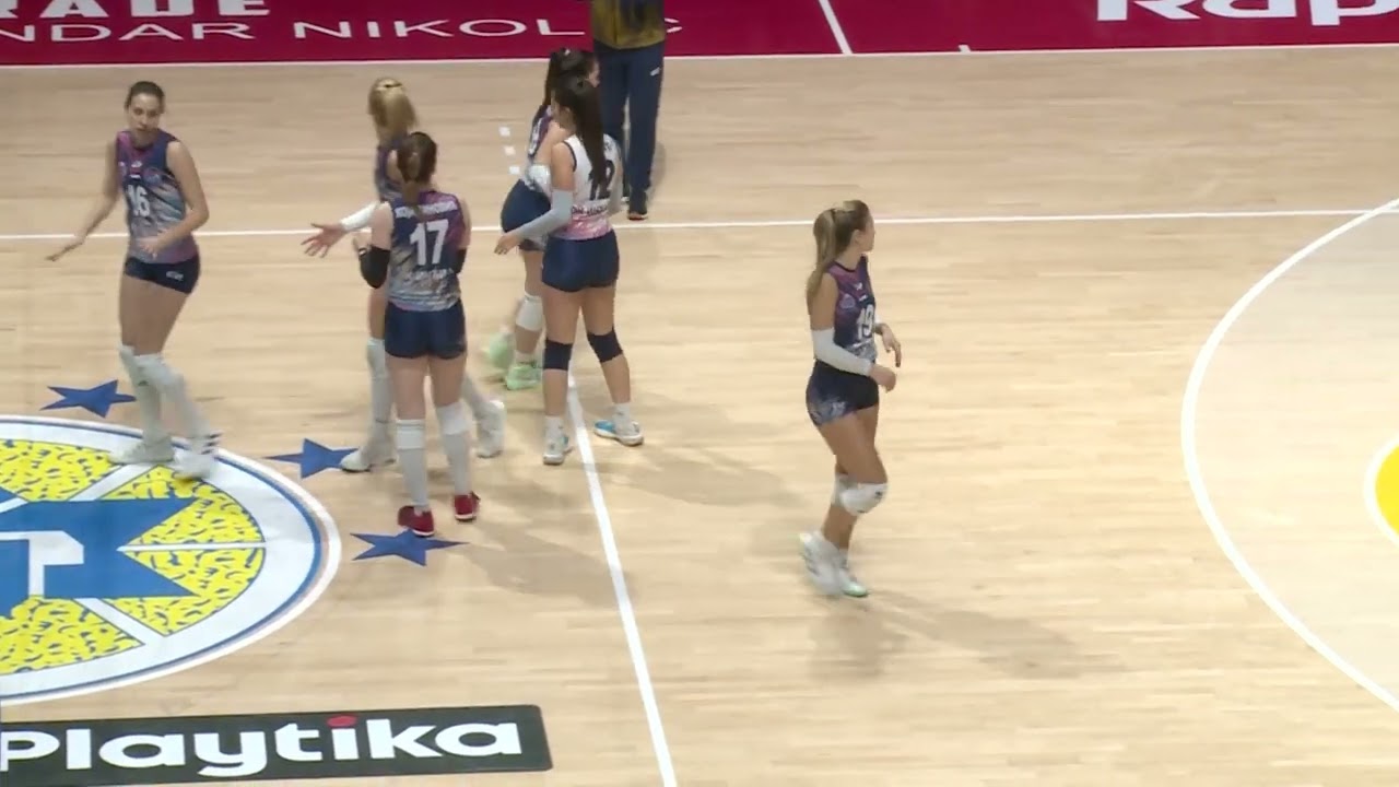 ŽENSKA ODBOJKA: Partizan - Inđija 3:0 | 12. kolo Superlige (23.12.2023.)