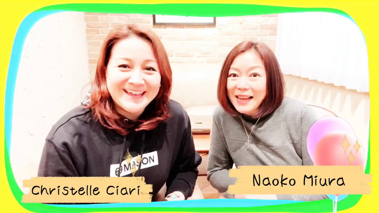 Who does the JR annoucements in Japanese and English in Tokyo!?  It's US!!!ようやく2人会えました！