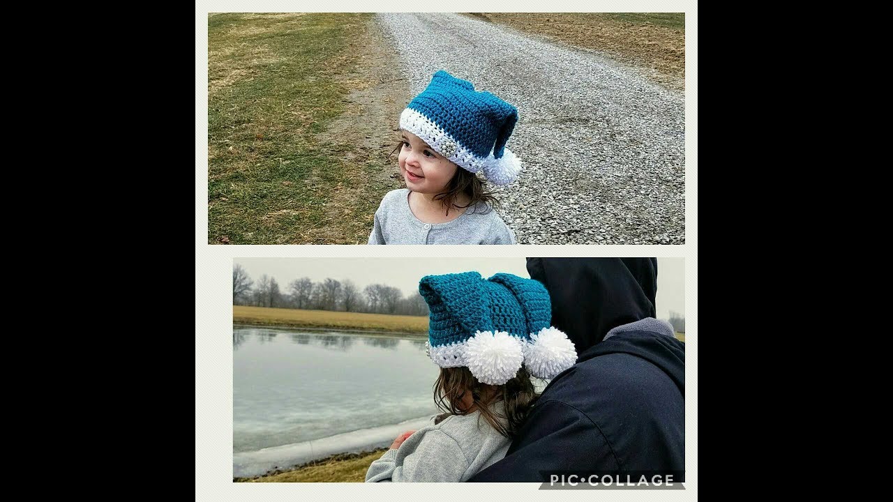 Crochet Elf Hat | Lil' Jester Toddler Beanie | Bag o day Crochet Tutorial # 451