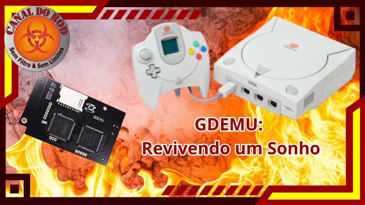 GDEMU: Reviva seu Dreamcast