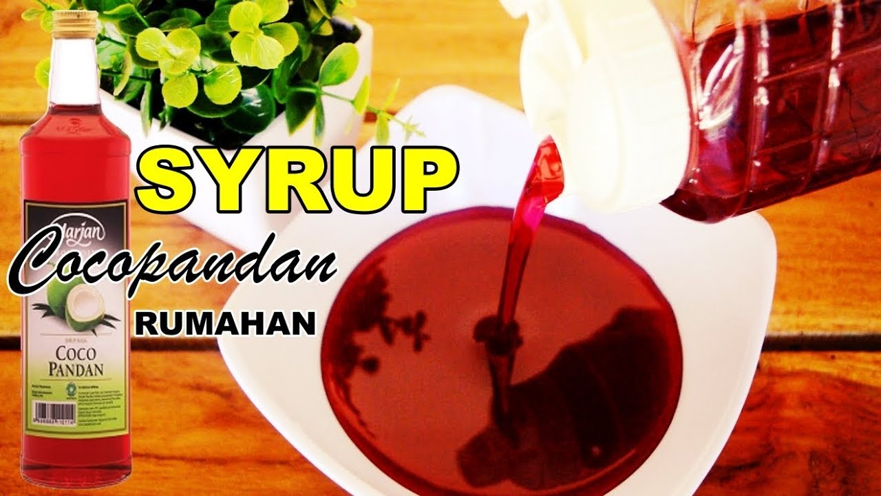 Sirup Cocopandan Gula Asli Tanpa Pengawet