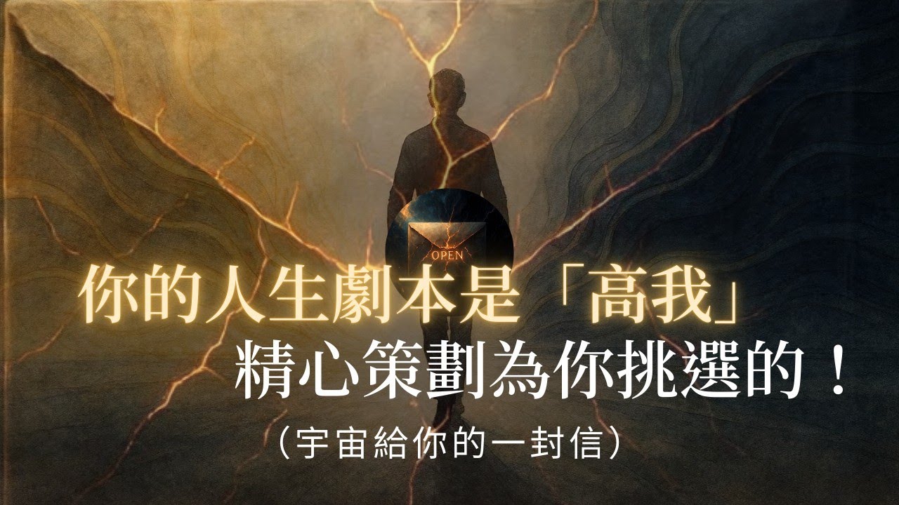 別再懷疑人生了！  宇宙揭秘：你的「高我」為何設計這份人生劇本？  痛苦與天賦，竟是同一張藏寶圖！靈性覺醒 | 靈魂設計 | 靈魂任務 | 宇宙訊息 | 宇宙給你的一封信