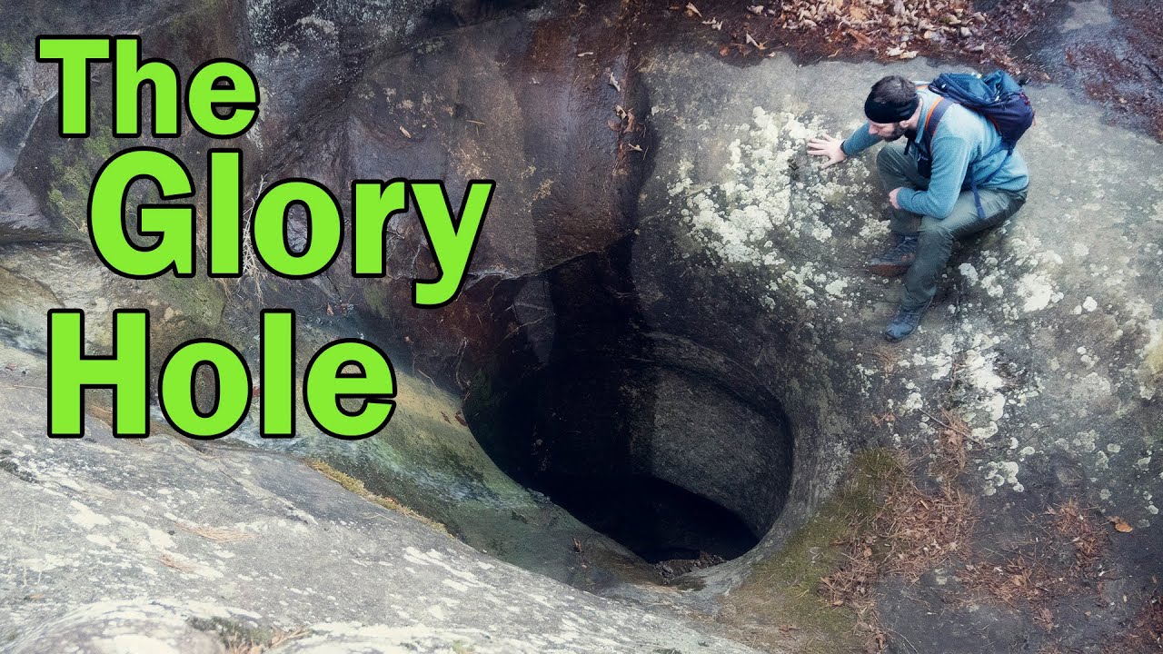 The Glory Hole - Waterfall through solid rock! Hiking in the Arkansas Ozarks