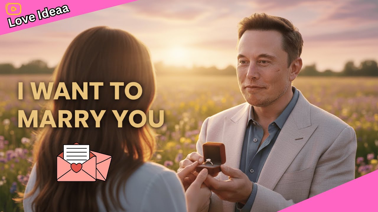 Elon Musk: I Want to Marry You… I Found You When I Needed You Most