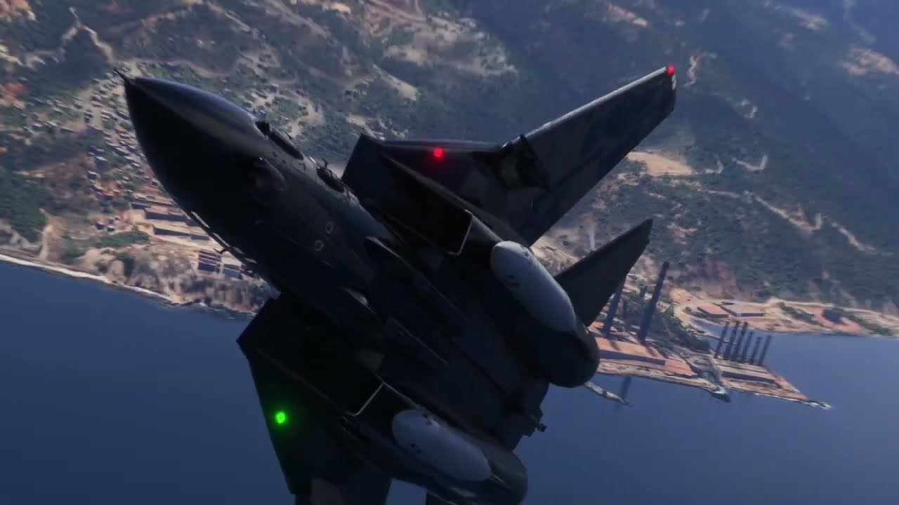 Despegue desde Caracas en F14 "TomCat" sin Maduro