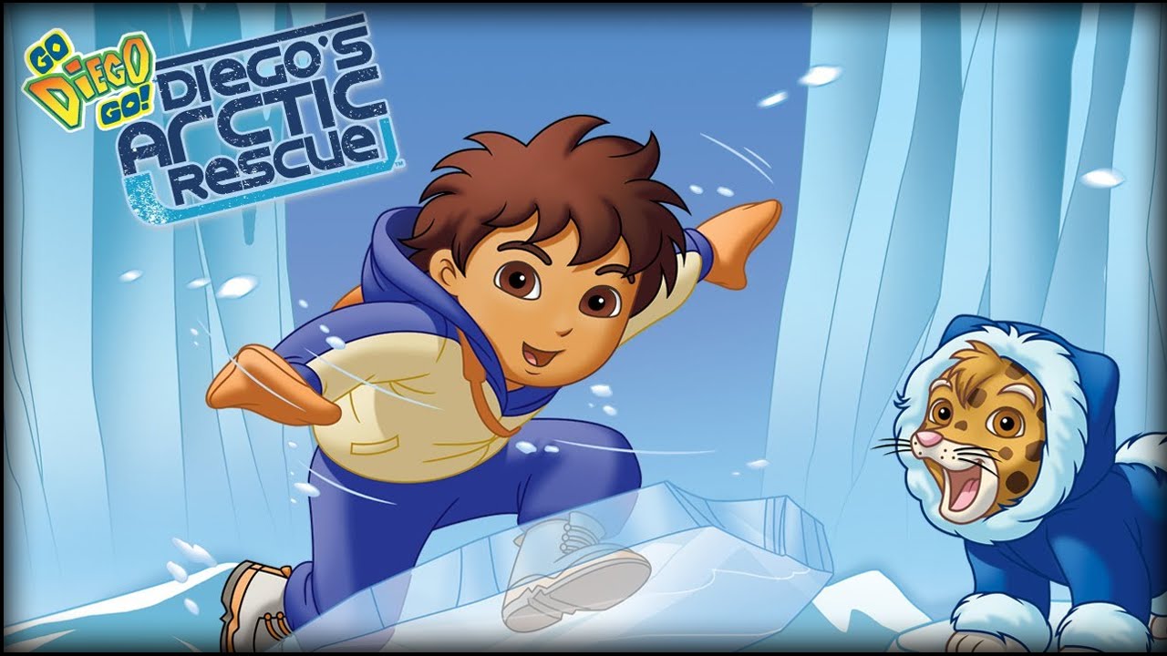 Go Diego Go - Diego's Arctic Rescue (Nick Junior kids games)