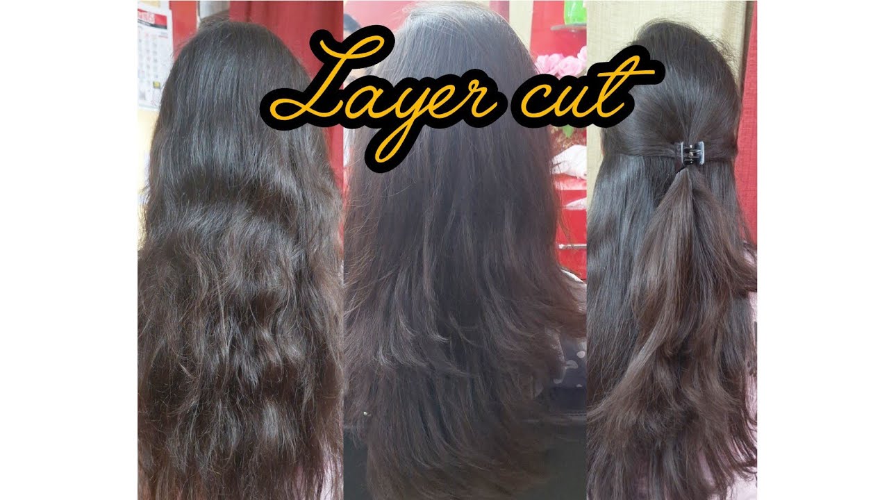 చాలా సింపుల్ గా hair layer cut చేశాను full video step by step ఎలా చేయాలో కూడా క్లియర్ గా చూపించాను .
