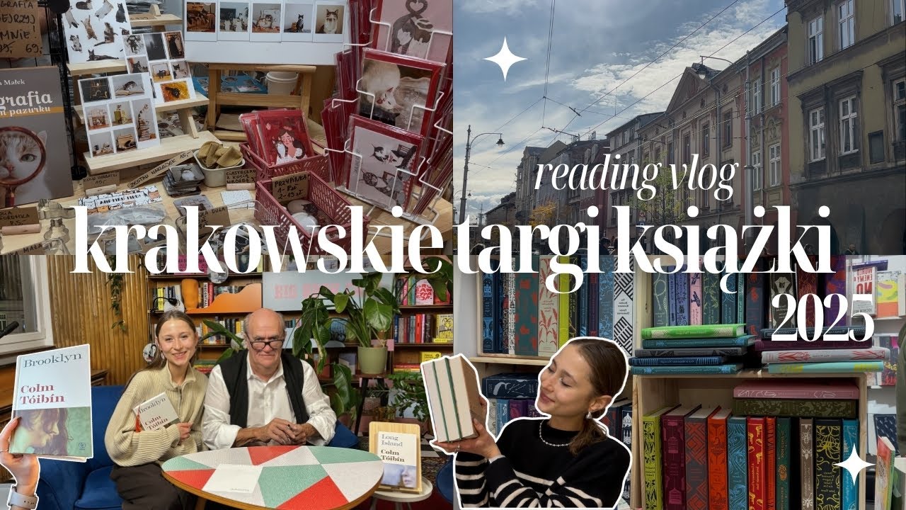 krakowskie targi książki 2025 | świetna książka, spotkanie autorskie, targowy bookhaul 💖📚🛍️