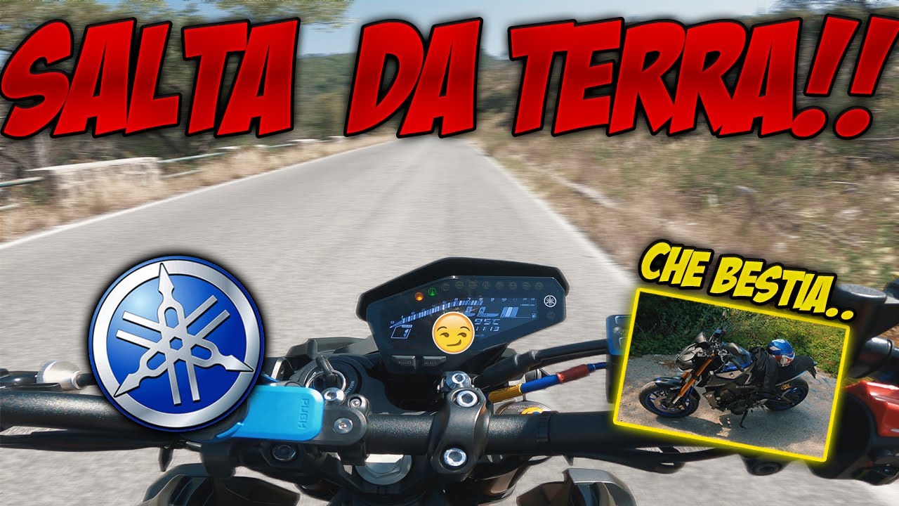 PRIMA VOLTA sulla MT-09 (E su UNA RUOTA)! - *SPAVENTOSA!*