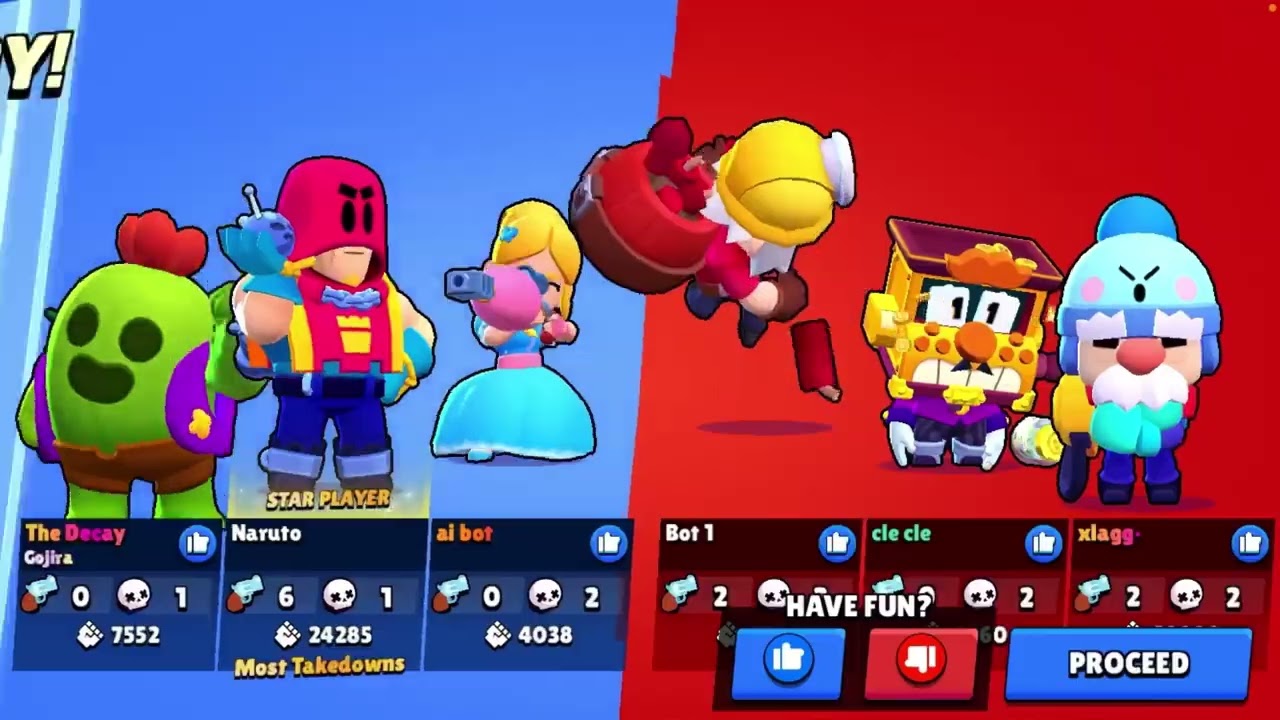 Cooking with Grom in brawl stars with @caveclan