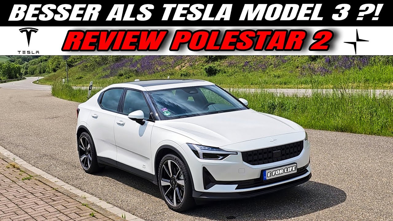 Tesla Model 3 Performance Fahrer fährt Polestar 2 | Vor- und Nachteile! | E for Life
