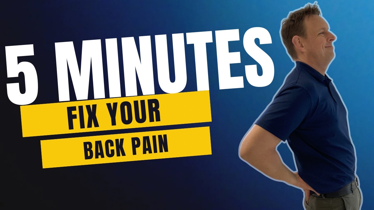 Fix Your Back & Neck Pain in 5 Minutes (Desk Routine That Works)